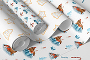 Christmas Arctic - kids collections, an Animal Illustration by Linerisyart (Thumbnail 12 of 19)