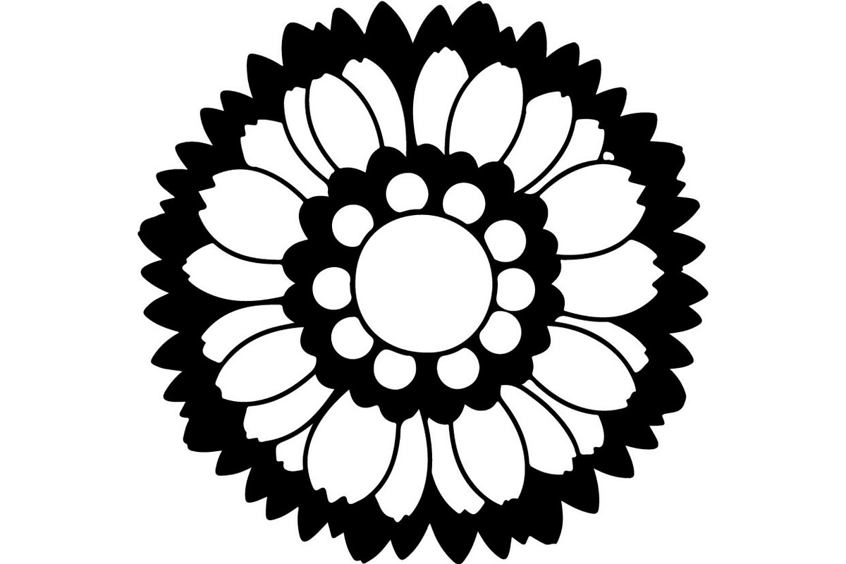 Bold Lotus Flower Silhouette, an Object Graphic by Creativeshirt (Photo 3 of 15)