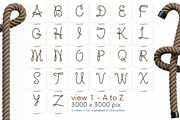 Rope - 3D Lettering, a Graphic by MIIM (Thumbnail 7 of 9)