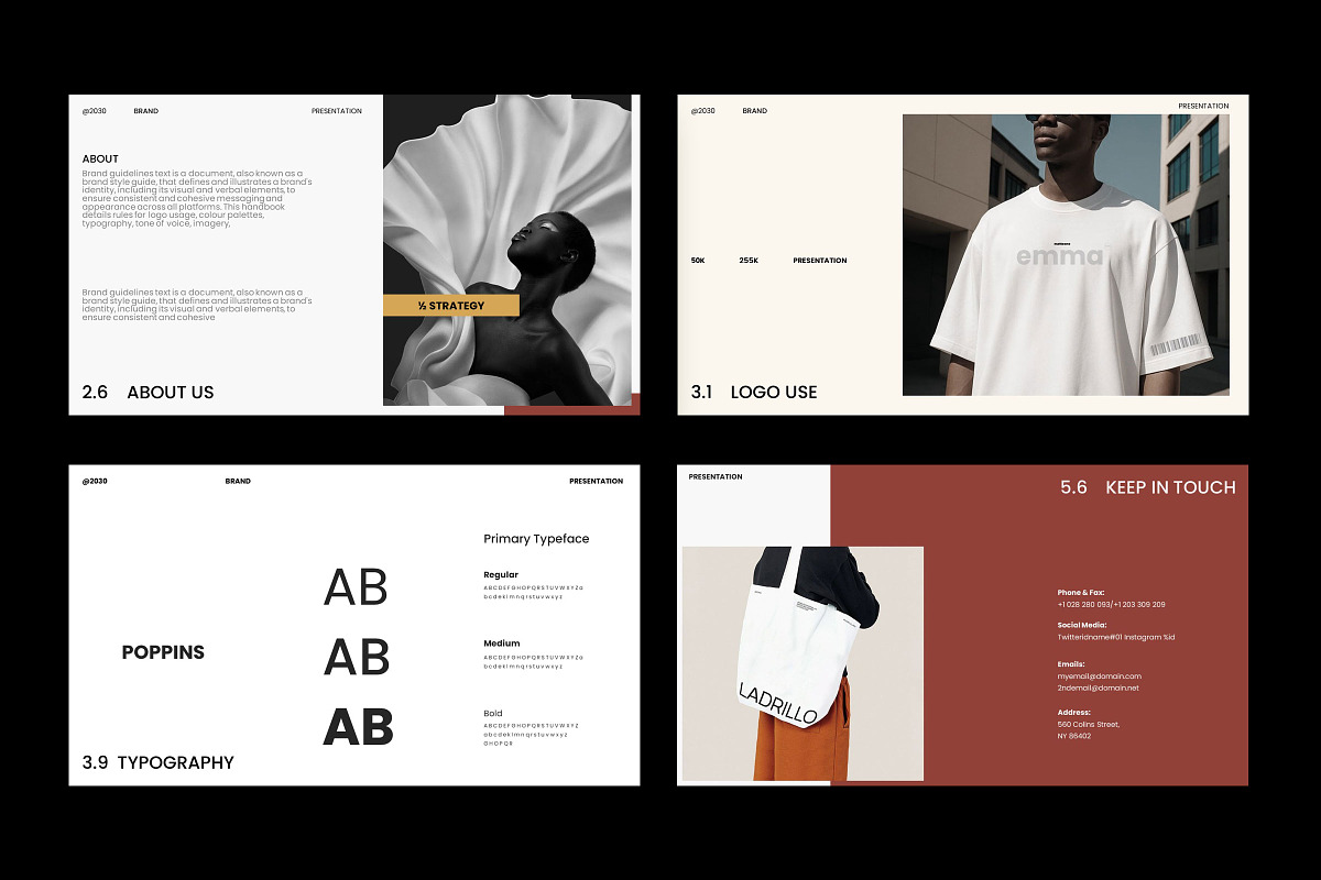 Emma | Brand Guideline Template preview 4