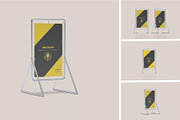 Banner Frame Mockup, an Advertising Mockup by zpackcreative (Thumbnail 1 of 4)