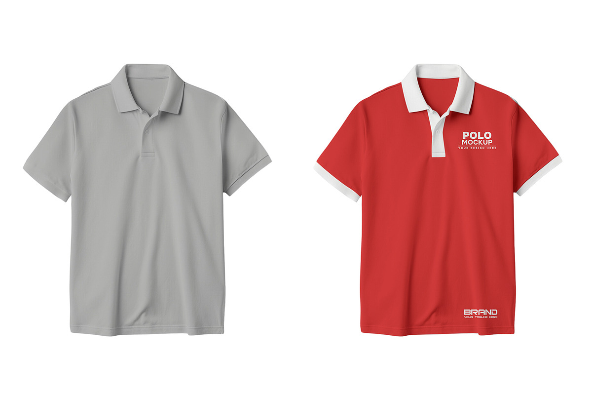 Polo Shirt Mockup, a Shirt Mockup by Designbuys (Photo 2 of 3)