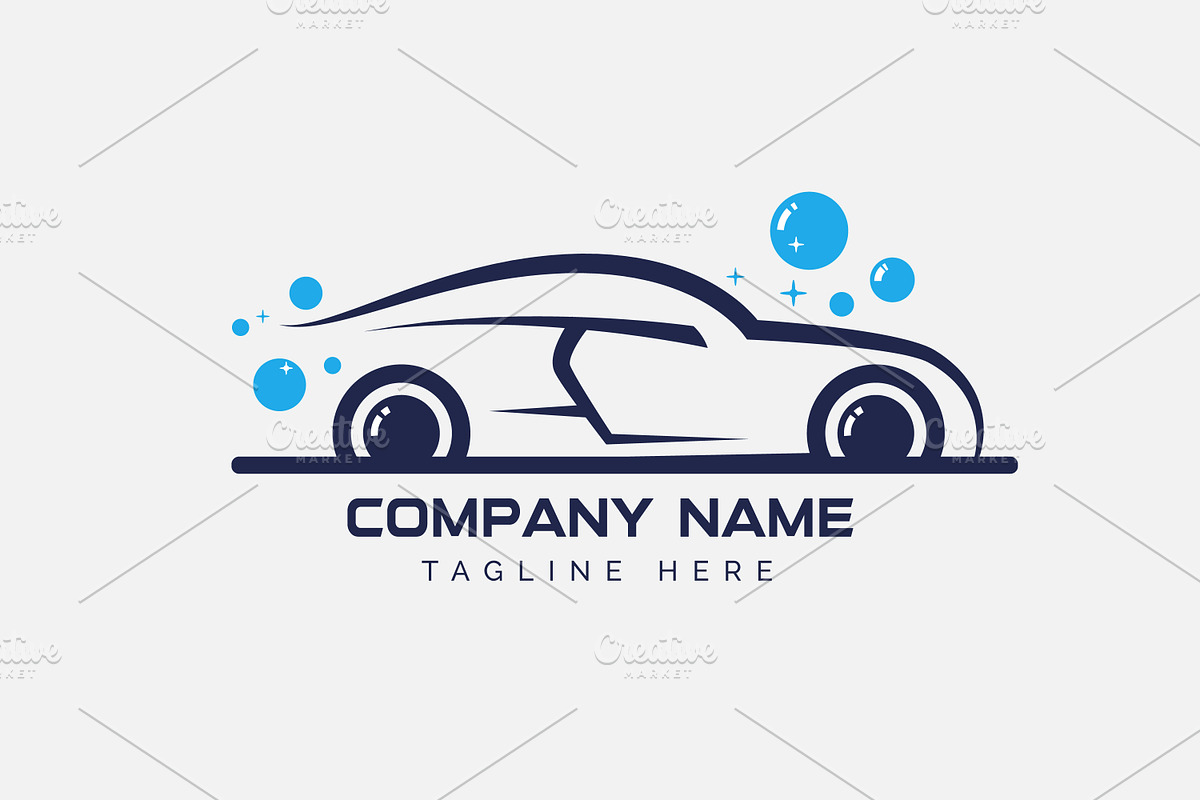 Car Wash Logo design, a Branding & Logo Template by Toufiqul