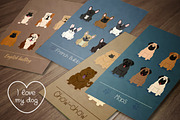 Collection of different dogs, an Illustration by Mallinka (Thumbnail 6 of 8)