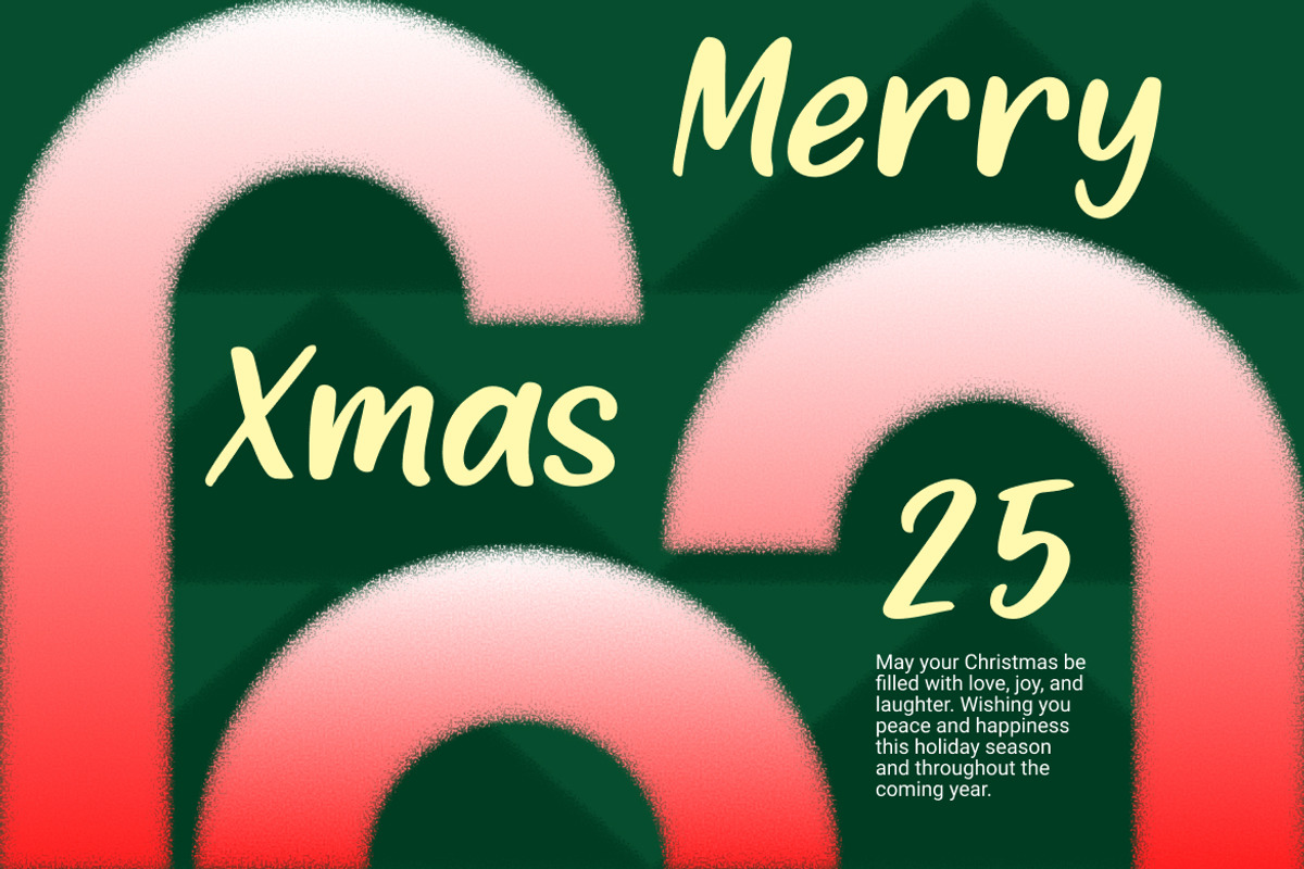 Jinggle Joy Christmas Script Font, a Font by Vadovastd (Photo 3 of 7)