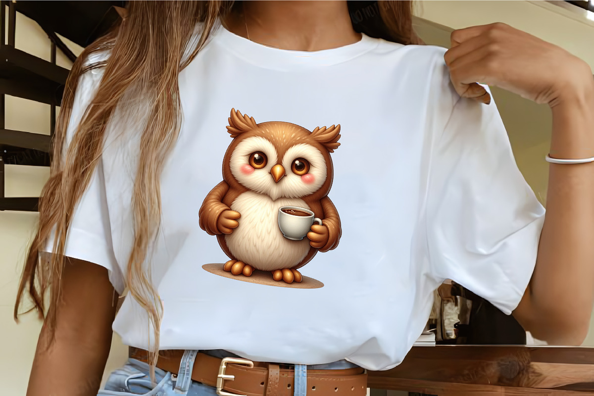 Cute Owl Sublimation Clipart, an Illustration by CrexoraLab (Photo 4 of 5)