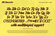 Glowing Midnight, a Script Font by Vintage Division (Thumbnail 9 of 10)