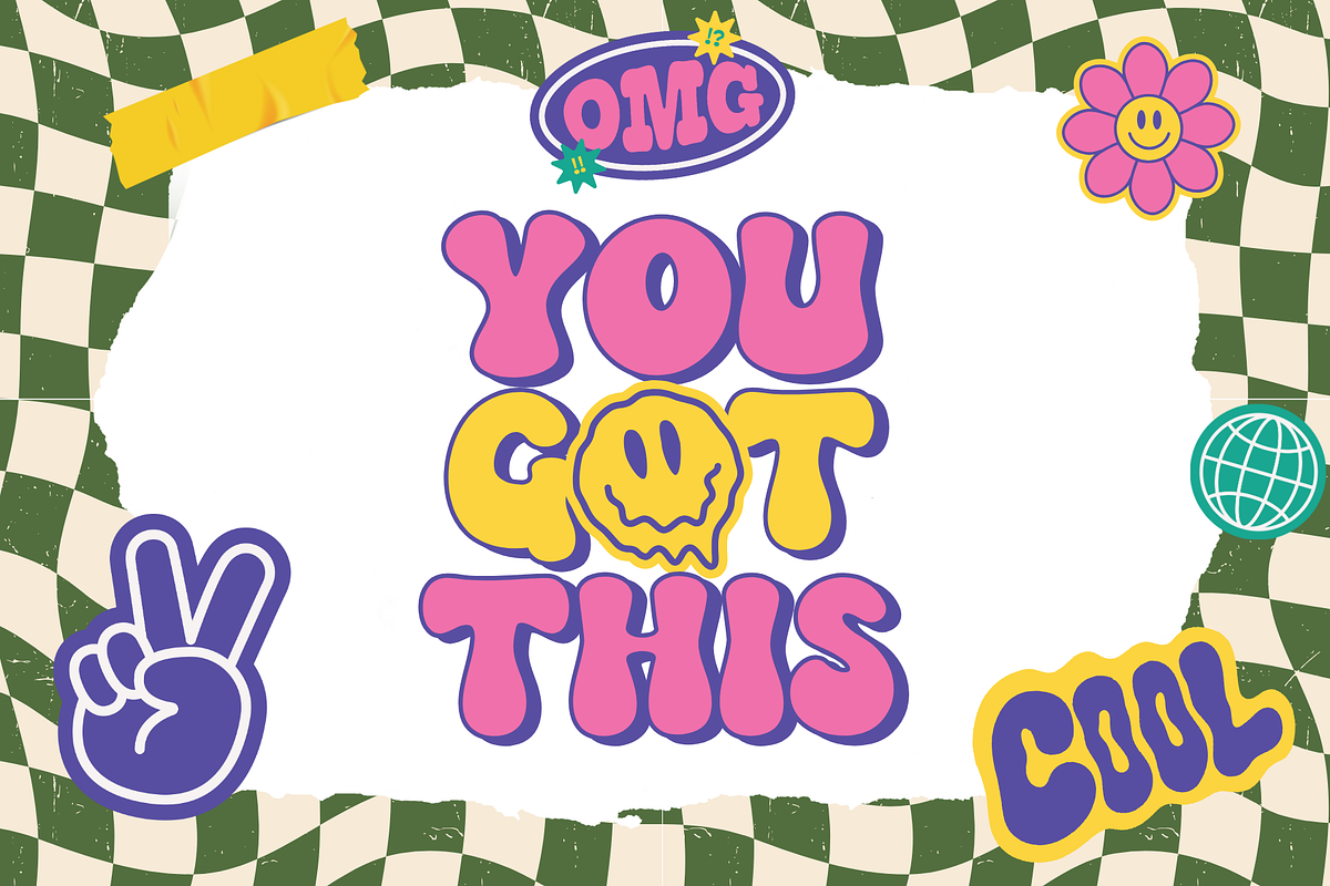 Magic Night is a stylish retro font, a Handwritten Font by Brown Cupple (Photo 3 of 5)