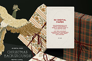 Old Winter Atelier Christmas Paper, a Background Graphic by Muse Artist (Thumbnail 8 of 13)