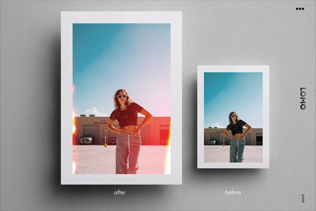 LOMO | 100+ Analog Light Leaks & FX, a Preset Add-On by CUDOS (Photo 8 of 20)