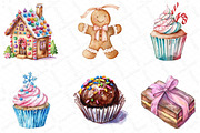 Pastel Christmas Cookies & Candy Cli, an Illustration by DreamPrint404 (Thumbnail 5 of 6)