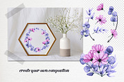Transparent flora. Watercolor set, a Decorative Illustration by Ola_Vola (Thumbnail 7 of 10)