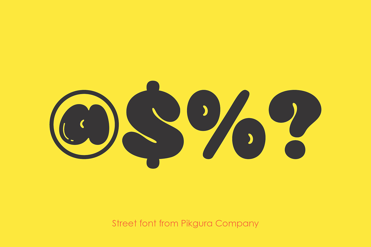 PGR Orange Street - Bubble Font, a Handwritten Font by Pikgura (Photo 4 of 6)