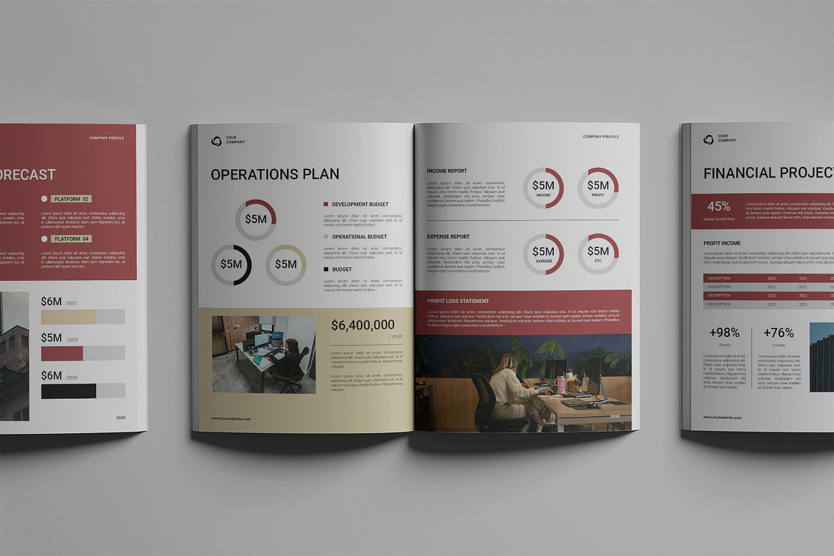 Business Plan Template, a Magazine Template by Haps Space (Photo 6 of 8)