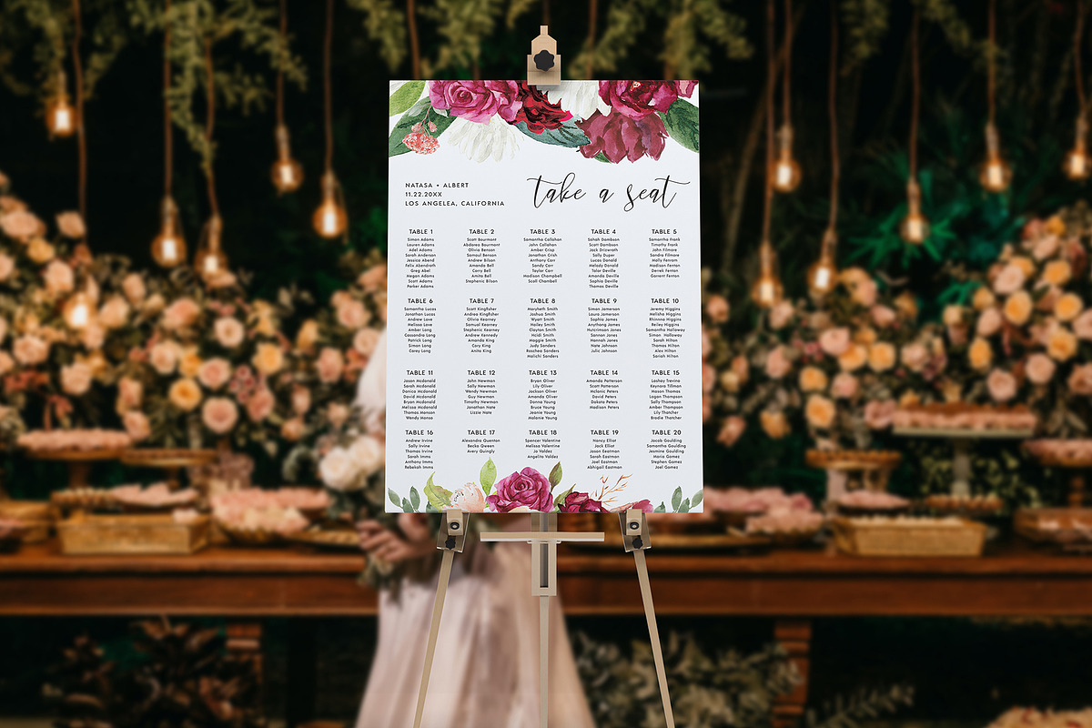 Canva Wedding Invitation Suite, an Invitation Template by ShineOnWedding (Photo 13 of 15)