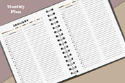 Daily,Weekly &Monthly planner Bundle, a Stationery Template by DesignByStore (Thumbnail 4 of 4)