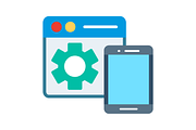 Web Optimization Flat Icon, an Icon by Pexelpy (Thumbnail 1 of 2)