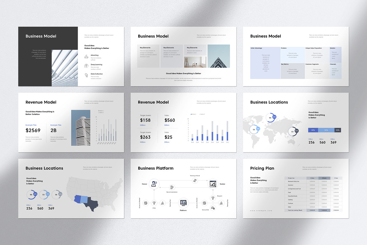 Business Pitch Deck PowerPoint, a Presentation Template by GoldenPixelStudio (Photo 15 of 25)