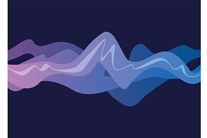 Sound waves equalizer. Frequency, an Illustration by the8monkey