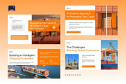 Ship Cargo & Maritime Logistics, a Presentation Template by Claymoon Lab (Thumbnail 3 of 7)