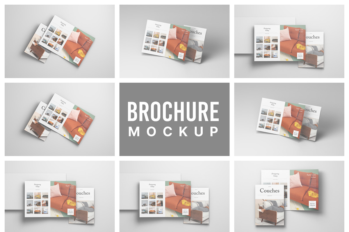 A4 Bifold Brochure Mockup Bundle 68, a Books & Magazine Mockup by Graphicuss (Photo 2 of 6)