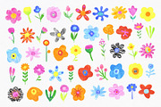 Floral Season Collage Illustrations, an Illustration by LarysaZabrotskaya (Thumbnail 5 of 12)