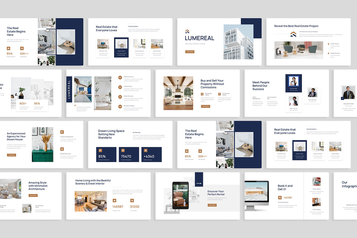 Lumereal - Real Estate PowerPoint, a Presentation Template by Premast (Photo 2 of 3)