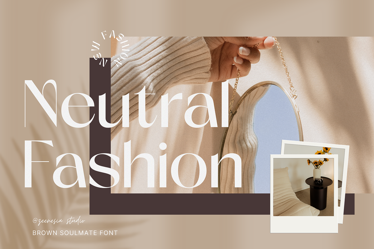 Brown Soulmate – A Charming Font Duo, a Sans Serif Font by zeenesia (Photo 20 of 26)