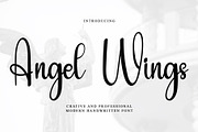 Angel Wings, a Handwritten Font by InermediaSTUDIO (Thumbnail 1 of 7)