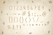 Warm wishes | Sans serif Handwriting, a Handwritten Font by LivelyAutumn11.11 (Thumbnail 3 of 5)