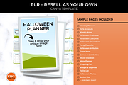 PLR Halloween Planner for Resellers, a Templates & Theme by Jennifer Magri Templates (Thumbnail 4 of 8)