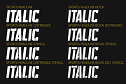 SPORTS HEADLINE FONT BUNDLE, a Sans Serif Font by Alphabet Agency (Thumbnail 4 of 11)