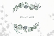 Watercolor eucalyptus clipart, an Illustration by OrangePeafowlArt (Thumbnail 10 of 10)