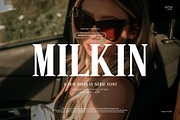 Milkin Elegant Serif Font, a Serif Font by Graphicxell (Thumbnail 1 of 8)