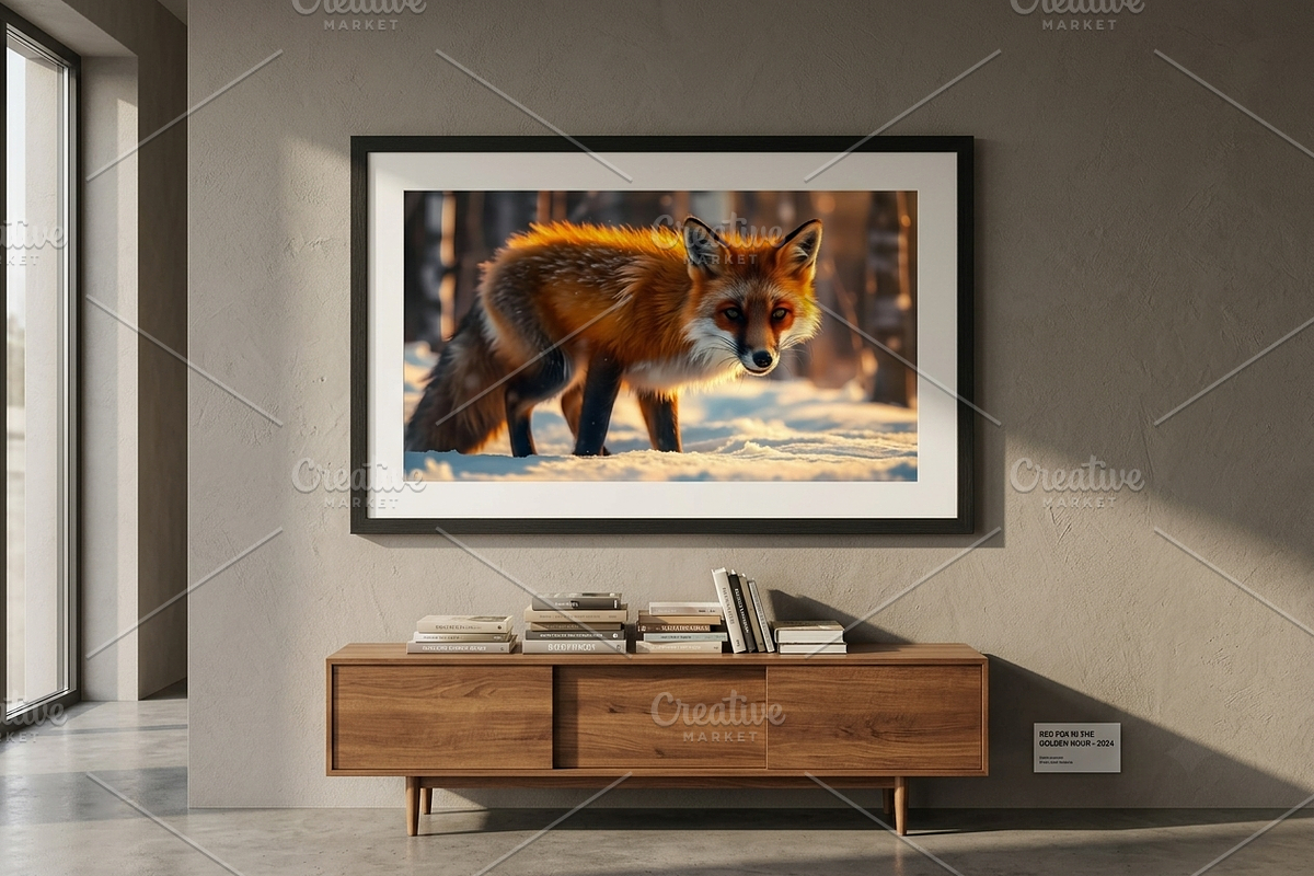 Winter Fox Glow | Stock Photo, an Animal Photo by Aura Canyon HQ (Photo 2 of 6)
