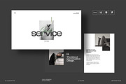 Brand Services Guide Template, a Presentation Template by SlideStock (Thumbnail 1 of 10)