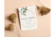 Invitation 5x7 Card Mockup Bundle, an Invitation Template by DaisyStudio (Thumbnail 10 of 13)