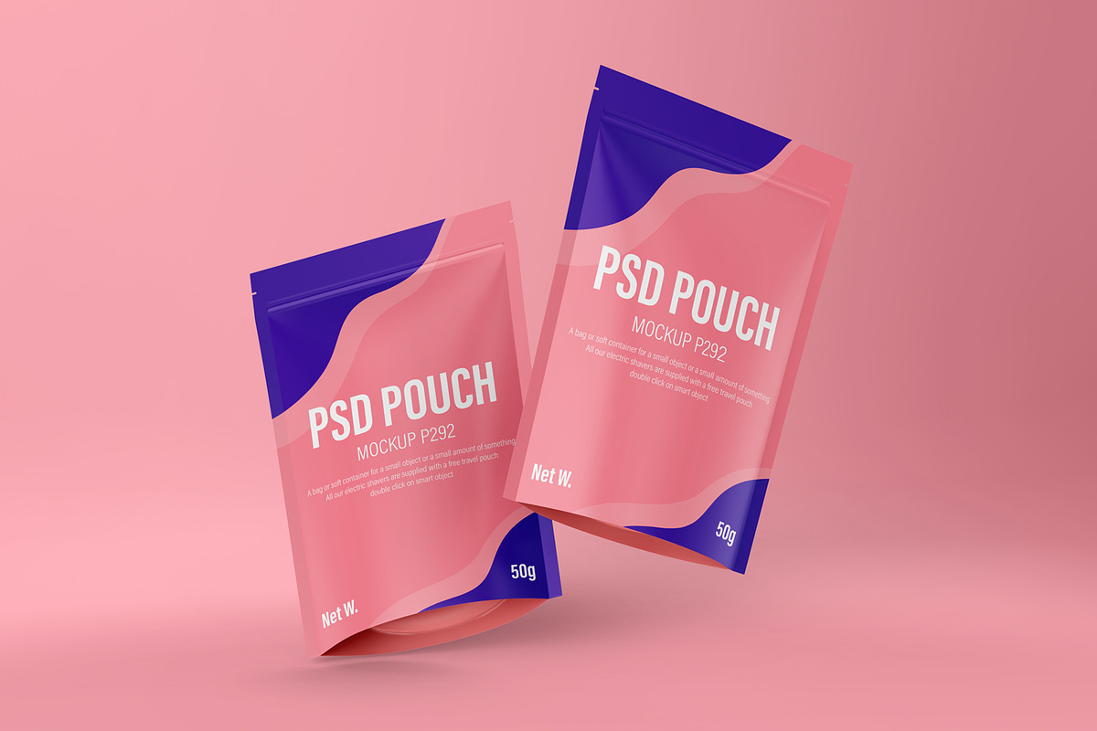 Cosmetic Pouch Bag Packaging Mockup, a Packaging Mockup by Ram Studio LLC (Photo 8 of 10)