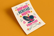 Modern Hispanic Heritage Month Flyer, a Flyer Template by VectorVactory (Thumbnail 3 of 3)