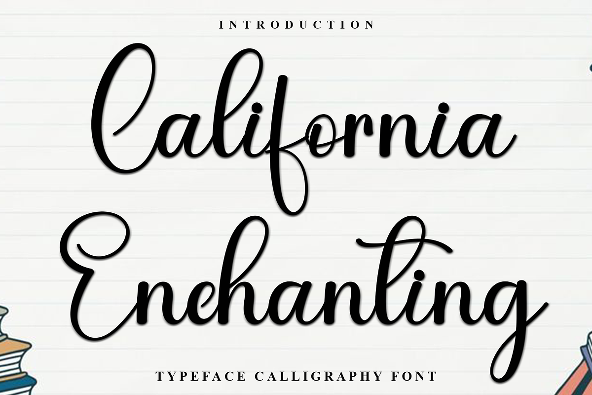 California Enchanting, a Handwritten Font by InermediaSTUDIO (Photo 1 of 8)