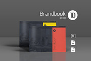 BrandBook Guidelines Template 001, a Brochure Template by ID Vision Studio (Thumbnail 1 of 7)