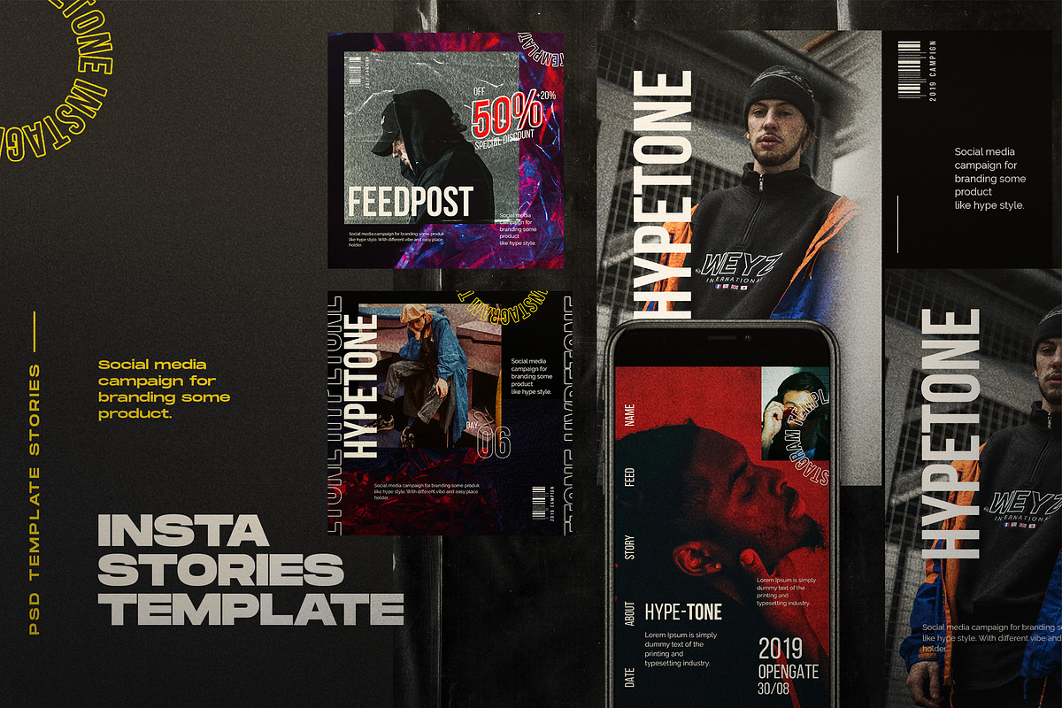 Best Bundle INSTAGRAM Media Kit, a Social Media Template by Dirtytemp Studio (Photo 30 of 59)