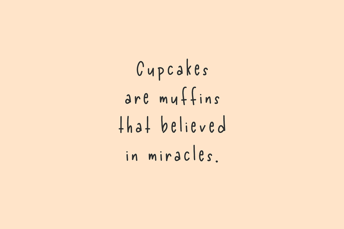 Candy Wrapper - A Handlettered Font, a Sans Serif Font by Beck McCormick (Photo 8 of 10)
