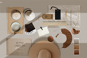 Calma Aesthetic Moodboard Creator, a Books & Magazine Mockup by Designspace (Thumbnail 4 of 11)
