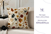 Square Pillow Cushion PSD Mockup, a Household Mockup by Mie Mockup Studio (Thumbnail 3 of 7)