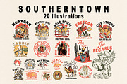 40 Illustrations & Fonts use, an Object Illustration by Southerntown (Thumbnail 3 of 4)