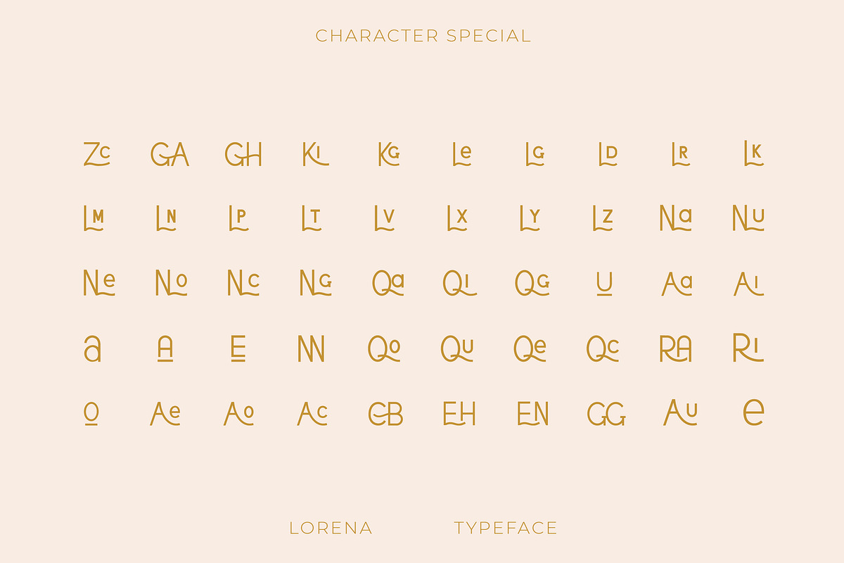 Lorena Typeface, a Sans Serif Font by CCS Type (Photo 18 of 21)