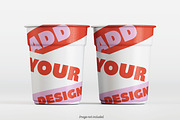 Cup plastic mockup bundles V1, a Packaging Mockup by Ambo Ampeng (Thumbnail 12 of 19)