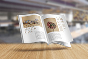 A4 Magazine Mockup, a Books & Magazine Mockup by graphicpages (Thumbnail 8 of 17)