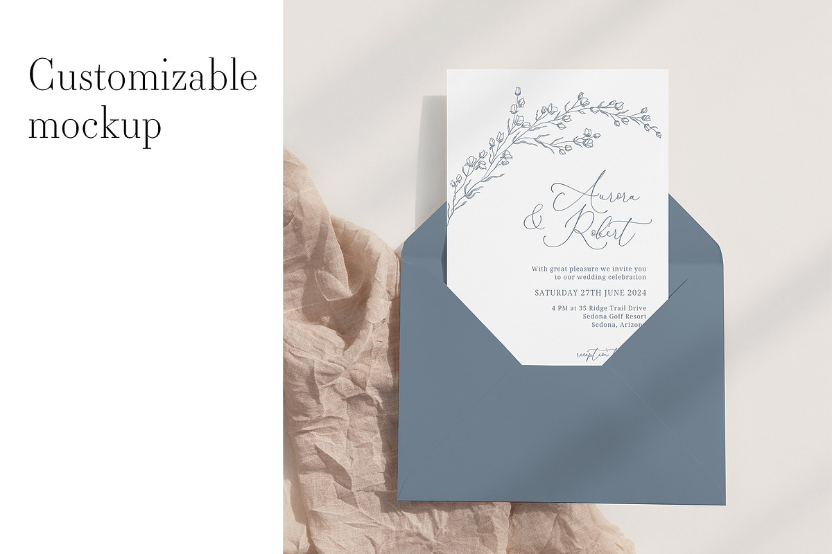 Customizable Card Mockup 5x7 8e b32, an Advertising Mockup by PawMockups 2 (Photo 3 of 12)